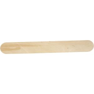 Creotime Bâtonnets en bois -20 cm x 25 mm - 15 pcs