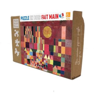 Image de Puzzle Michèle Wilson Puzzle en bois 24 pièces CHATEAU ET SOLEIL