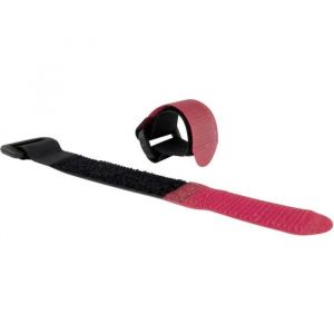 Velcro E1010000433002 Bande auto-agrippante pour grouper partie velours et partie agrippante (l x l) 360 mm x 25 mm noir, rouge 10 pc(s) S82544