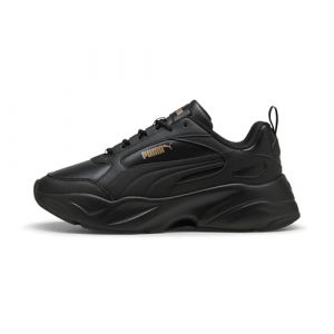 Puma Femme Cassia 2.0 Basket, Noir, Noir, doré, 40 EU