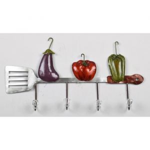 Pat&egrave;re L&eacute;g es M&eacute;tal L 55 x P 6 x H 28 cm