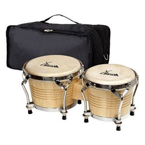 Image de Xdrum Bongo Pro Nature SET incl. housse pour bongo