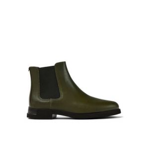 Camper Bottines Iman cuir Vert - Couleur Vert - Taille 41