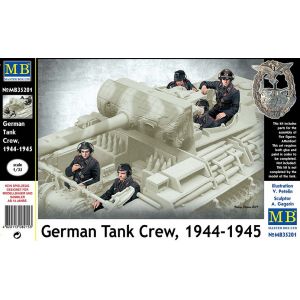 Master Box Figurine Mignature German Tank Crew 1944-1945