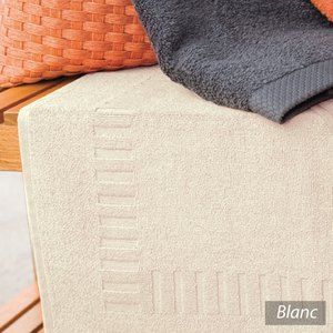 Linnea Tapis de bain 50x70 cm PURE Ivoire 700 g/m2