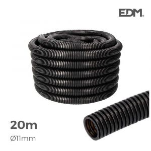 Gaine Électrique ICTA Ø16mm Noir Usage Intérieur 20m
