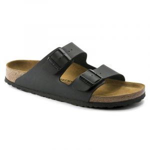 Image de Birkenstock Arizona Birko-Flor - Sandales Black / Black 36 - &Eacute;troit