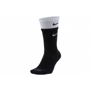 Nike Chaussettes everyday plus cushioned noir blanc unisex 34 38