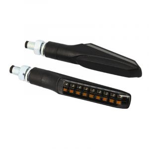 Clignotants Led avec feux de postion arrière Blackway Althir noir
