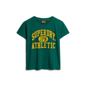 Superdry T-shirt ajusté floqué femme Varsity
