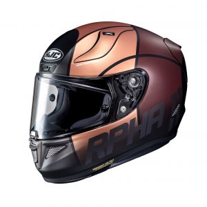 HJC Casque int&eacute;gral RPHA 11 Quintain noir/marron - M