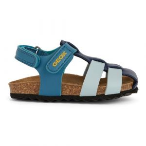 Geox Bébé garçon B Sandal Chalki Boy, Octane Navy, 20 EU
