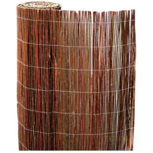 Nortene Clôture en Osier Naturel Vimet 500x150 cm Haie Brise-Vue Occultant pour Jardins et Terrasses 80% d'Occultation