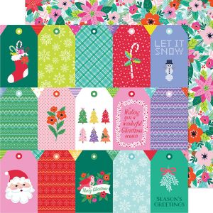 Sugarplum Wishes Papier imprimé #1