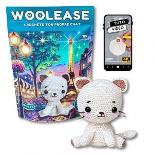 Kit de crochet Mywoolease Taïga le chat