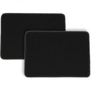 Vhbw 2x Filtre compatible avec Rowenta RO8333OA/410, RO8341EA/410, RO8341EB/410, RO8341OA/410, RO8359EA/410 aspirateur - Filtre en mousse