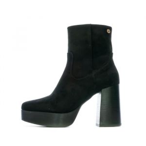 Xti Pour femme. Bottines 142188 noires - hauteur du talon : 10cm