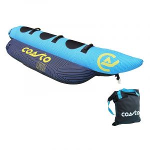 Bouée tractée Coasto Luna - 3 personnes - PVC 28G + Nylon 840D - Bleu
