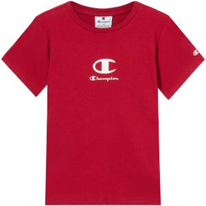 Champion Tee-shirt &agrave; manches courtes gar&ccedil;on en coton
