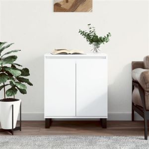 VidaXL Buffet Blanc 60x35x70 Cm Bois D'ingénierie