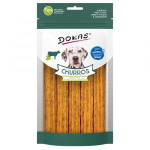 Dokas Churros foie de bœuf, patate douce et vers de farine  - environ 150 g