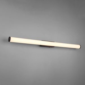 Boutica-design Applique Salle de Bain IP44 Mattimo Noir mat 1x8,6W SMD LED