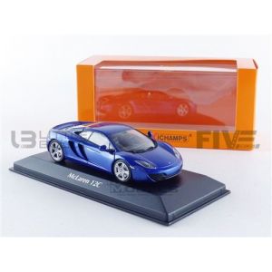 Image de Voiture Miniature de Collection MAXICHAMPS 1 43 MC LAREN MP4 12C 2011 Bleu metal 940133021