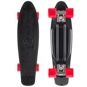 Image de SKATEBOARDS Vintage Cruiser Board ? 22 p amant Edition ? Couleur Noir & Rouge