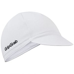 GripGrab Lightweight Summer Cycling Cap SS22 - Blanc - M/L, Blanc