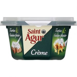 Saint agur Cr&egrave;me 155g