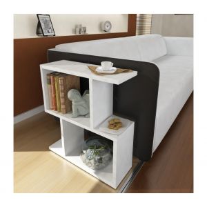 Table d'appoint KARINUS 55,4x50 cm blanche