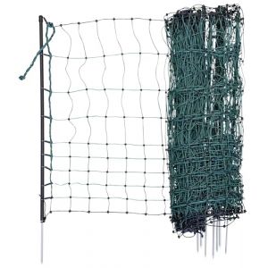 Kerbl Filet pour cl&ocirc;ture simple pointe CampingNet