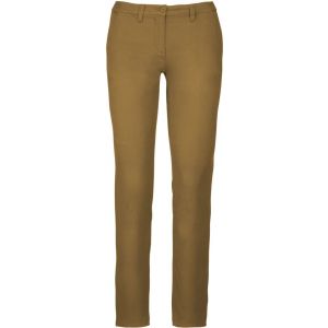 Kariban Pack 20 Pantalon chino femme Chameau K741 - Taille 8 UK (34)