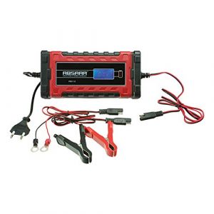 Absaar Chargeur de batterie PRO 1.0 6/12 Volt 0-120 Ah 1 ampères rouge / noir