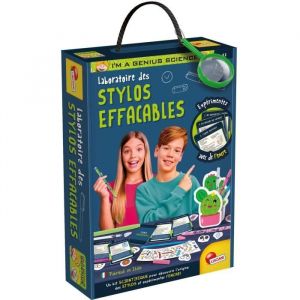 Lisciani Giochi I'm A Genius - Laboratoire des Stylos Effaçables - Kit Expériences Scientifiques Enfants 7-12 Ans - Coffret Science Enfants - Activité Éducative - Coffret Chimie - Idée Cadeau Anniversaire