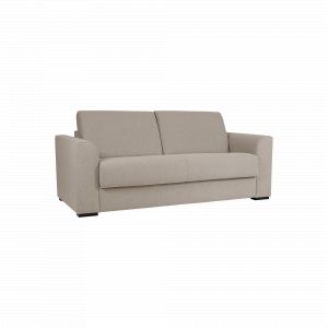 Canapé convertible tissu Sybille- matelas Dunlopillo