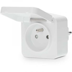 Nedis Prise intelligente smartlife zigbee 3.0 IP44 wattmètre 3680 w france type e (cee 7/6) 0 - 55 °c android ios