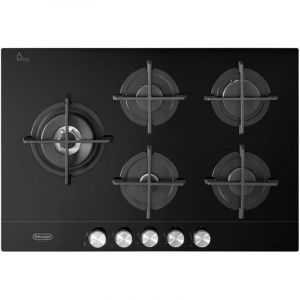 Delonghi NSL 575D NCM Noir Table de cuisson encastrable 75 cm Gaz 5 feux