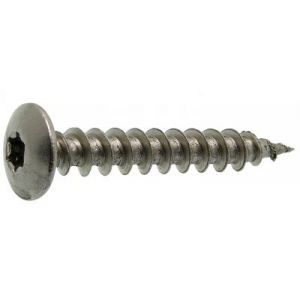 Acton 623107X60/50 - Vis bois TC large six lobes penture inox A2 M07x60