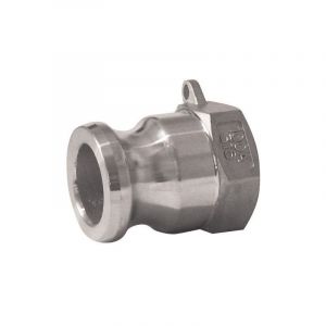 Multitanks Raccord Camlock male - filetée femelle en inox - Type A - femelle 4 BSP x camlock male 4