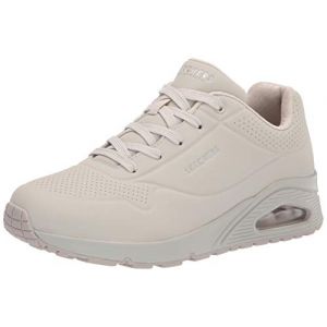 Skechers Uno-Stand on Air, Basket Femme, Off White Durabuck, 37 EU