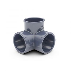 Jardiboutique Coude a 90 diamatre 63 mm a 3 voies