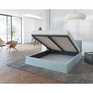 Lit Coffre Rino 160x200 - Sommier inclus Mint
