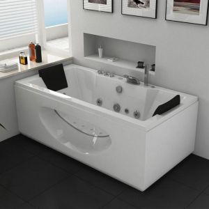 Distribain Baignoire balnéo Caïman-S 28 jets