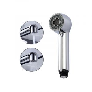 Douchette de Robinet Chromé Douche d'Evier avec 2 Types de Jet Tête de Douche pour Robinet Mitigeur Cuisine