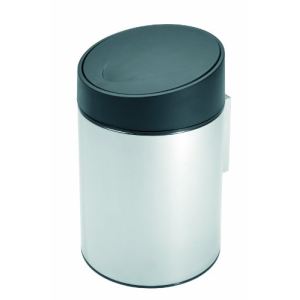 Image de Brabantia Poubelle slide pour salle de bain en inox 5 l