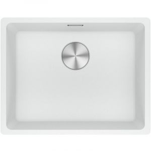 Franke Evier Maris Fragranit+ MRG 110-52 Blanc artic, vidage manuel