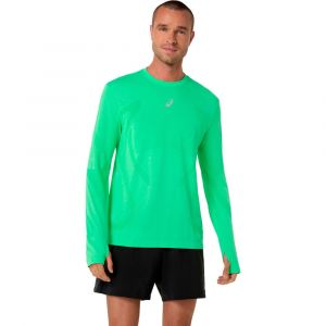 Asics Road Seamless Maillot de course Hommes-vert, vert, Taille S