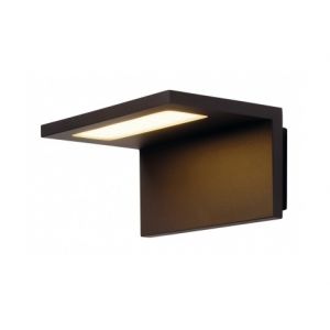 SLV Applique murale - carr&eacute;e - a led - 6 w - 3000k angolux wall - ip44 - anthracite