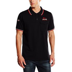 Lonsdale Polo LYNTON Noir - Taille XL